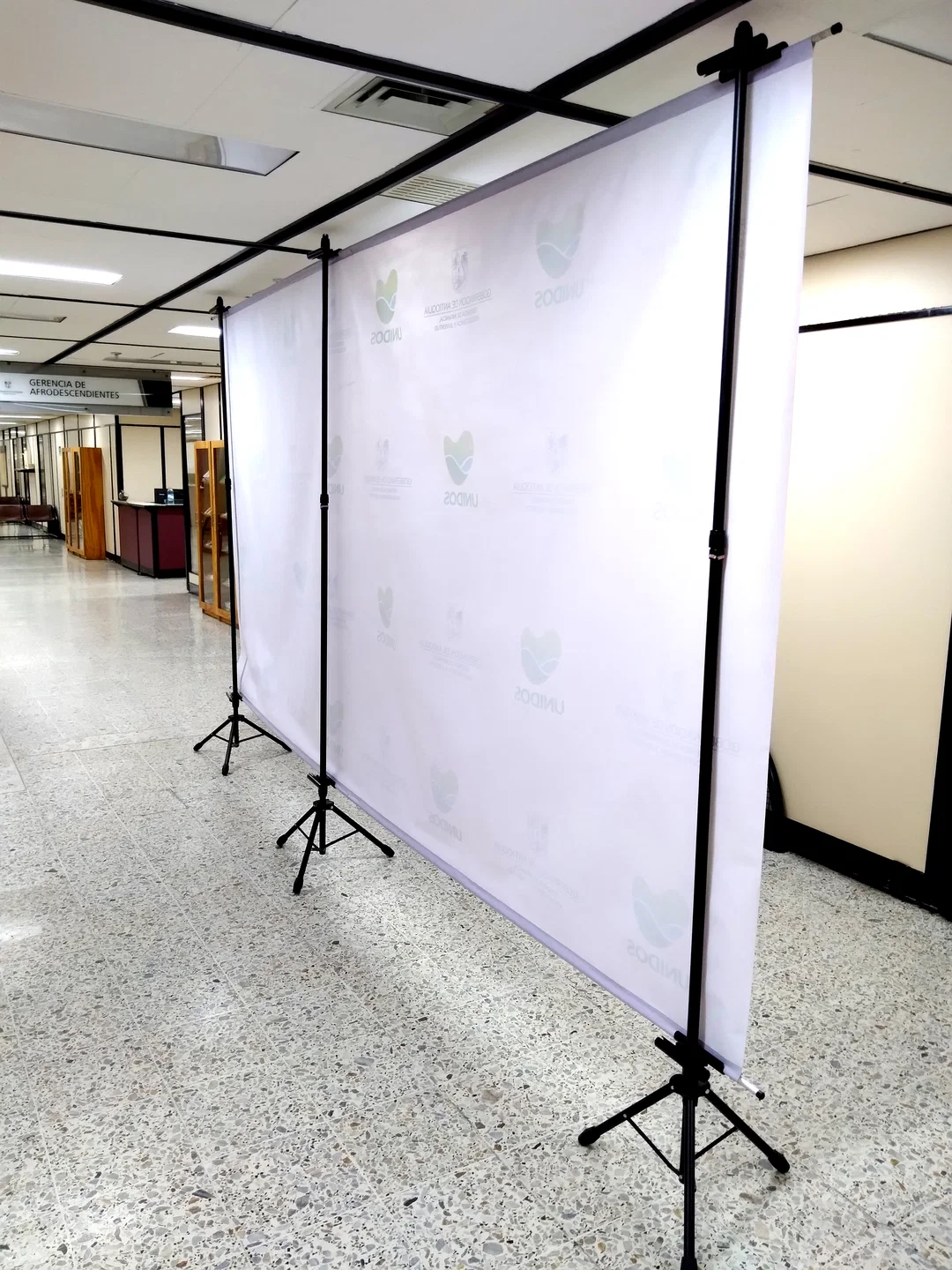 Backing publicitario 168