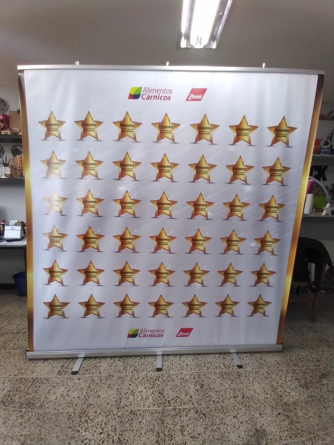 Backing publicitario 170
