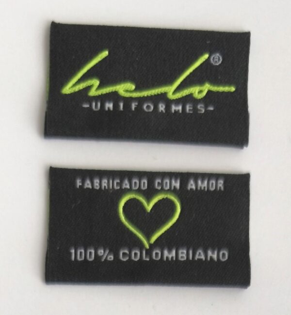 fgh Marquillas tejidas